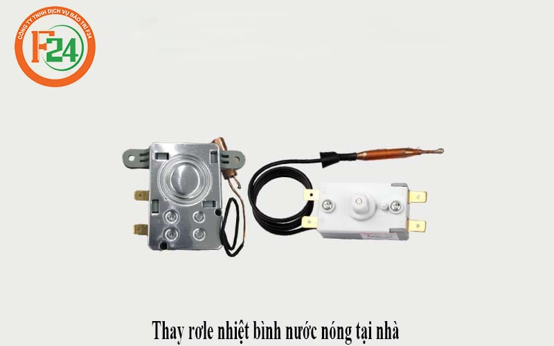 sửa rơ le nhiệt b&igrave;nh n&oacute;ng lạnh