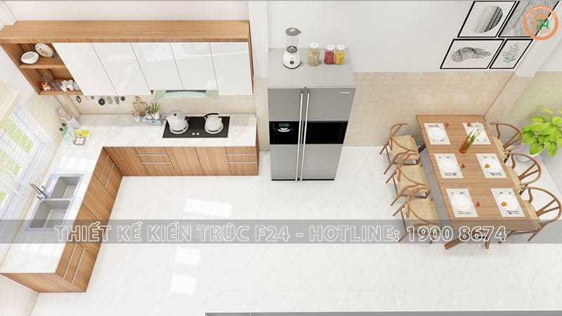 Nhà phố mái thái 1 trệt – Kinh phí dự kiến: 630 triệu 53 AN 1 2