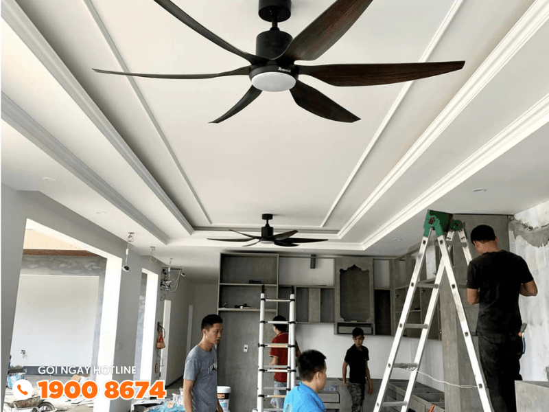 c&aacute;ch sửa quạt trần kh&ocirc;ng quay