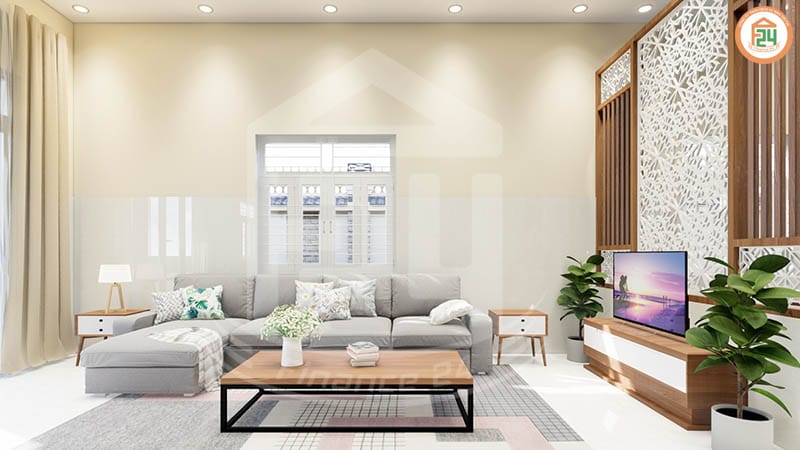 Thiết kế nội thất phòng khách và những điều cần lưu ý? 2 Nên chọn những món đồ đơn giản trong thiết kế nội thất phòng khách