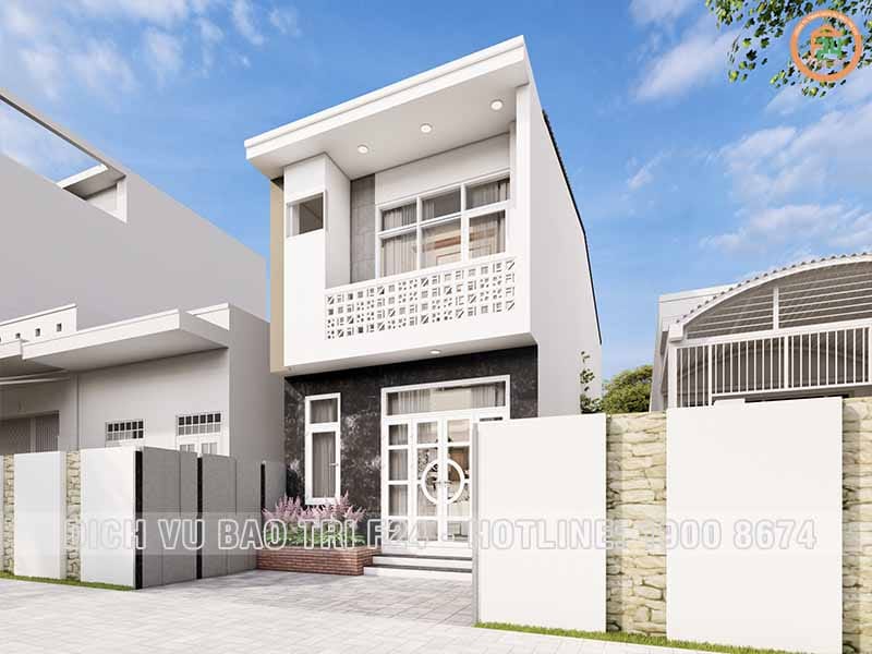 Nh&agrave; 1 trệt 1 lầu đa dạng về kiểu d&aacute;ng v&agrave; dễ d&agrave;ng cho việc l&ecirc;n &yacute; tưởng thiết kế