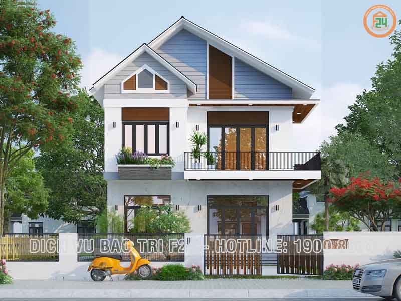 Thiết kế nh&agrave; phố 1 trệt 1 lầu trở th&agrave;nh xu hướng trong thiết kế kiến tr&uacute;c nh&agrave; ở Việt Nam hiện nay bởi nhiều ưu điểm vượt trội