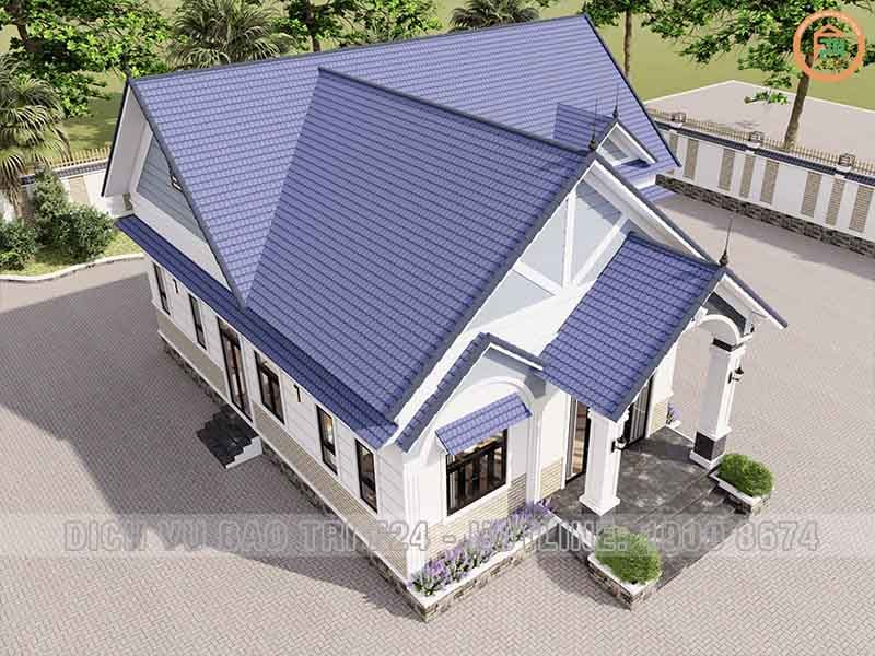 Nh&agrave; m&aacute;i th&aacute;i tạo ra sự đồng đều v&agrave; thống nhất trong thiết kế, mang n&eacute;t đẹp đặc trưng ri&ecirc;ng