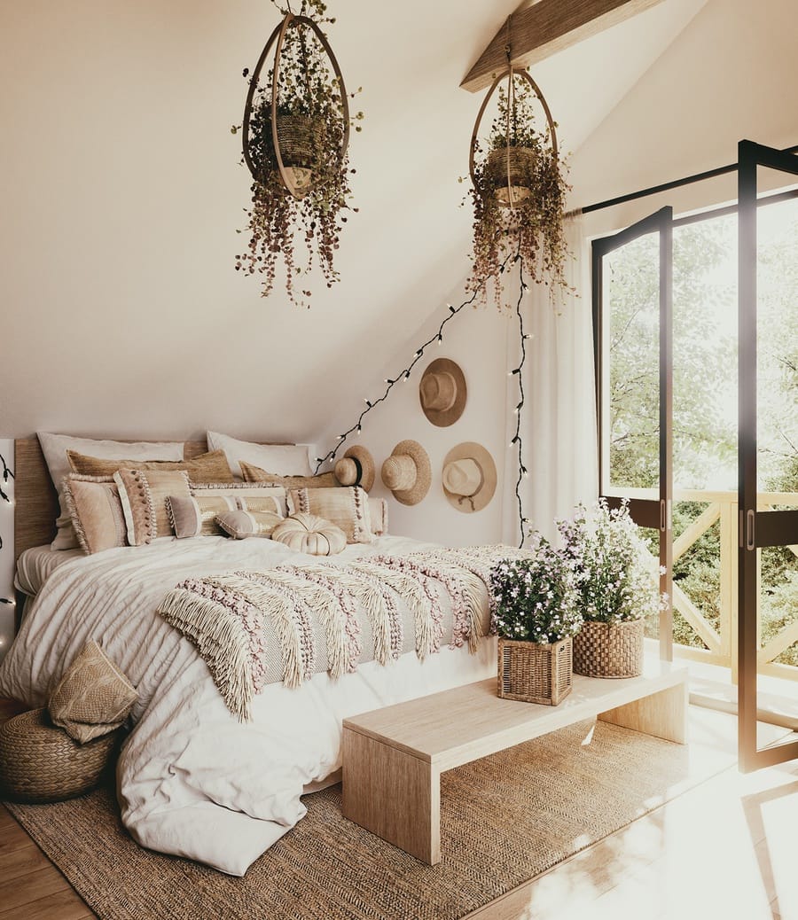 Ý tưởng cho bạn thiết kế nội thất phòng ngủ hiện đại đơn giản 7 266