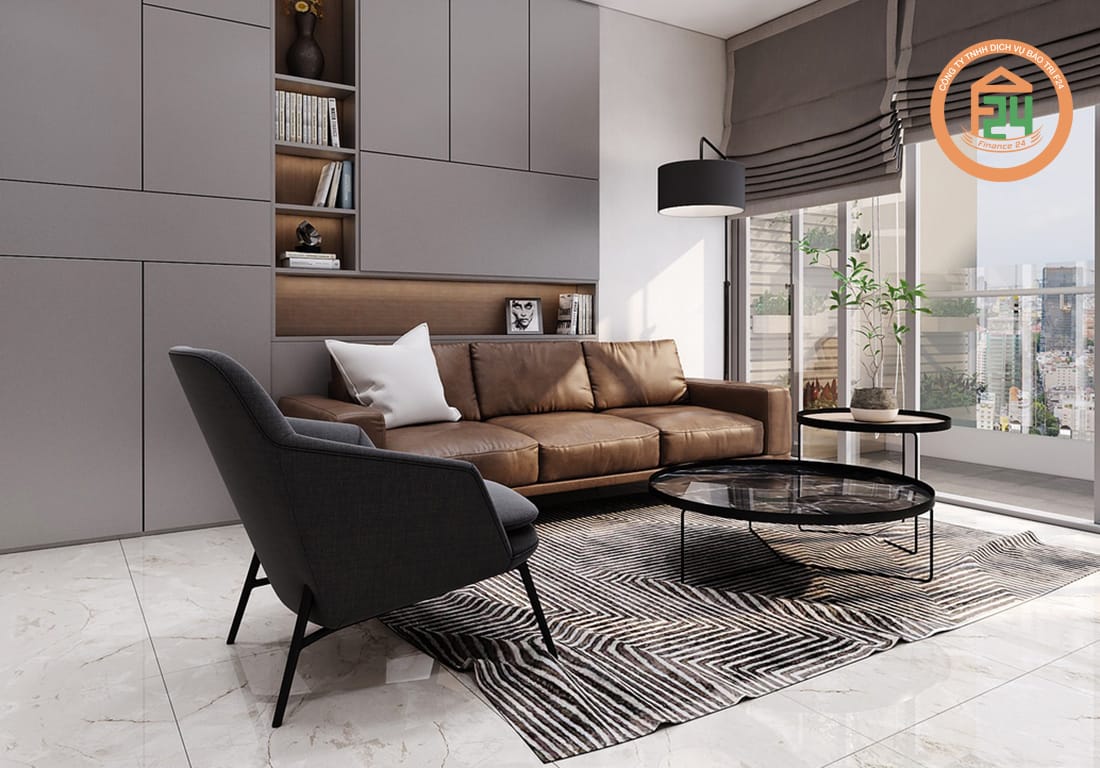 Những Nguyên Tắc Vàng Trong Thiết Kế Nội Thất Phòng Khách 2 Điểm nhấn nội thất