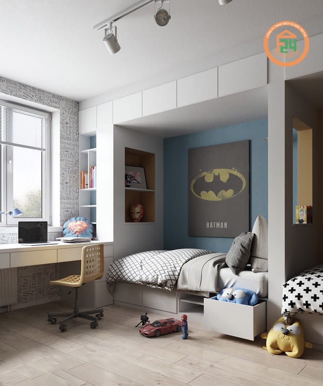 Si&ecirc;u anh h&ugrave;ng được l&agrave;m nh&acirc;n vật trang tr&iacute; ch&iacute;nh cho c&aacute;c b&eacute; trai