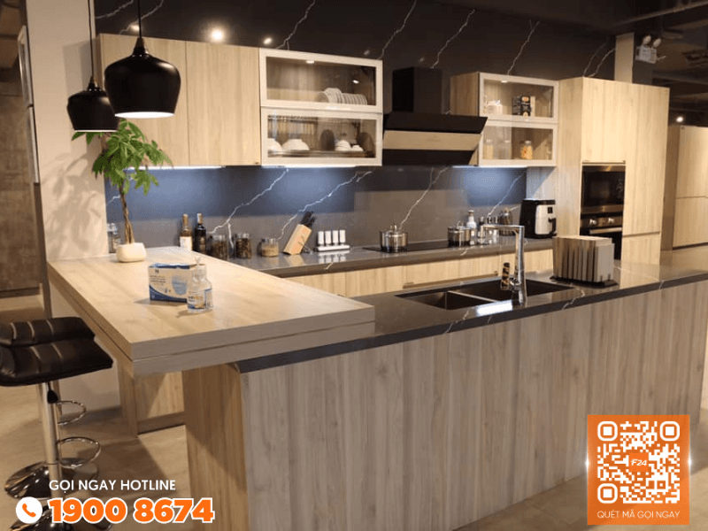Thiết Kế Nội Thất Nhà Bếp Thông Minh Với Gỗ - F24 Vietnam 4 https://f24.vn/thiet-ke-noi-that-nha-bep-thong-minh/