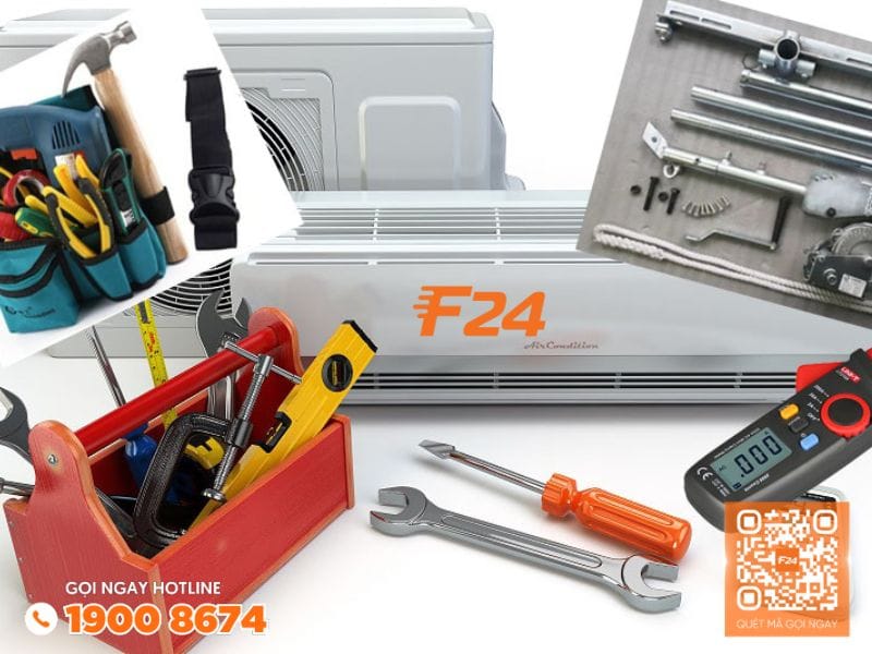 Đồ nghề thợ lắp m&aacute;y lạnh hiện đại nhất