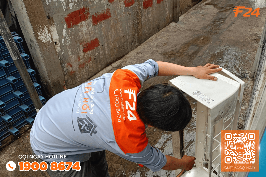 Th&aacute;o lắp di dời điều h&ograve;a