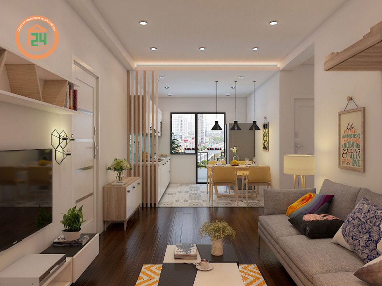 Tư Vấn Thiết Kế Nội Thất Căn Hộ Chung Cư Với Diện Tích 67m2 3 141