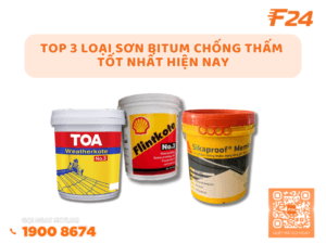 TOP 3 Loại sơn Bitum chống thấm tốt nhất hiện nay