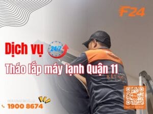 Dịch vụ tháo lắp máy lạnh Quận 11