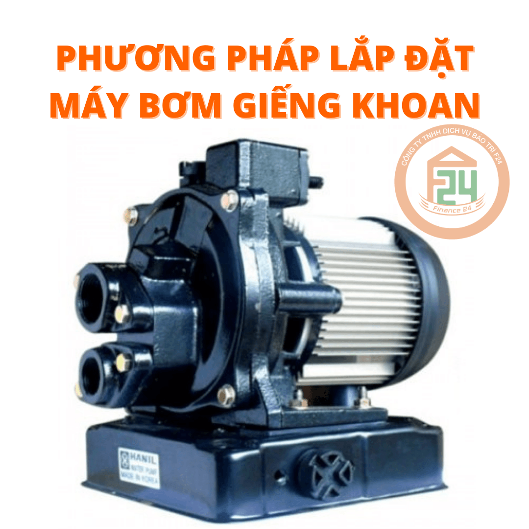 lap dat may bom gieng khoan