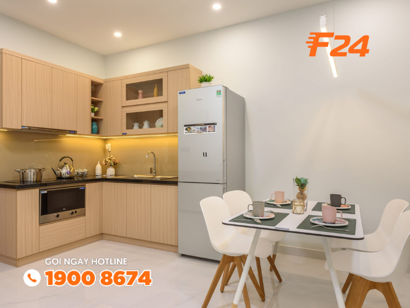 Mẫu Thiết Kế Nội Thất Chung Cư 45m2 Theo Không Gian Mở 3 noi that chung cu 2