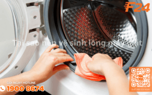 Tại sao phải vệ sinh lồng máy giặt
