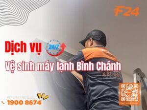 Vệ sinh máy lạnh huyện Bình Chánh
