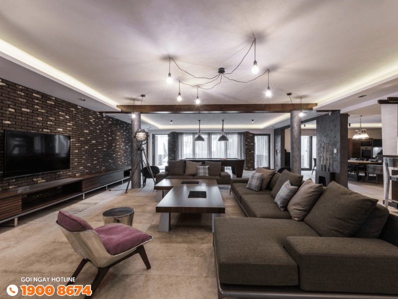 Mẫu thiết kế nội thất phòng khách hiện đại - thanh lịch 2 https://f24.vn/thiet-ke-noi-that-phong-khach-hien-dai/