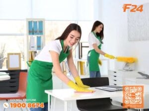 Công ty dọn dẹp vệ sinh văn phòng uy tín – F24