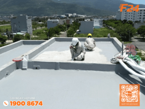 Dịch vụ thi công chống thấm mái bê tông hiệu quả - F24