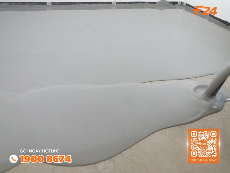 Cán thêm một lớp vữa xi măng Cán thêm một lớp vữa xi măng