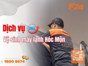 Vệ sinh máy lạnh Hóc Môn chuyên nghiệp