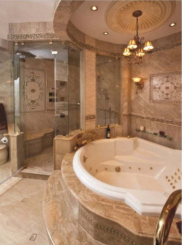 mẫu nh&agrave; tắm đẹp sang trọng
