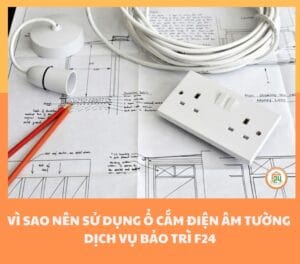 ổ cắm điện âm tường
