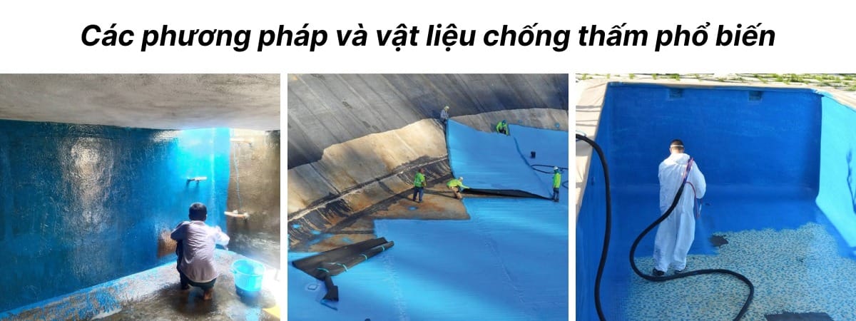 vật liệu chống thấm bể nước ăn