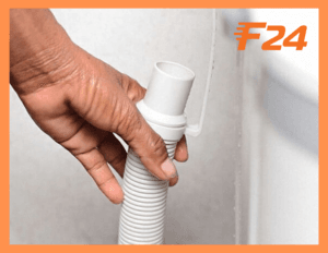 Ống tho&aacute;t nước m&aacute;y giặt bị tắt nghẽn l&agrave; nguy&ecirc;n nh&acirc;n m&aacute;y giặt chạy m&atilde;i kh&ocirc;ng dừng