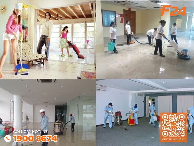 Nhu cầu sử dụng dịch vụ vệ sinh văn ph&ograve;ng TPHCM
