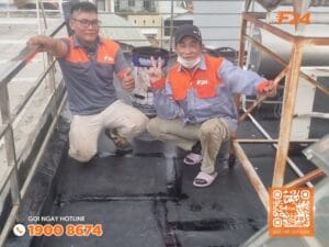 Thi công dịch vụ chống thấm uy tín tại F24
