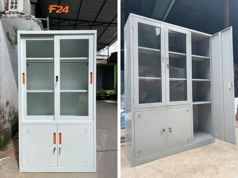 lắp đặt tủ hồ sơ gỗ