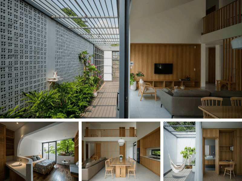 Thiết kế nh&agrave; vườn 2 tầng hiện đại