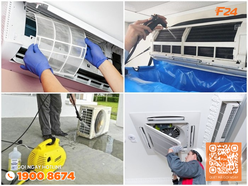 Thường xuyên vệ sinh máy lạnh khách sạn Dịch vụ vệ sinh máy lạnh văn phòng giá ưu đãi