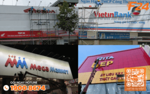 Vệ sinh bảng hiệu