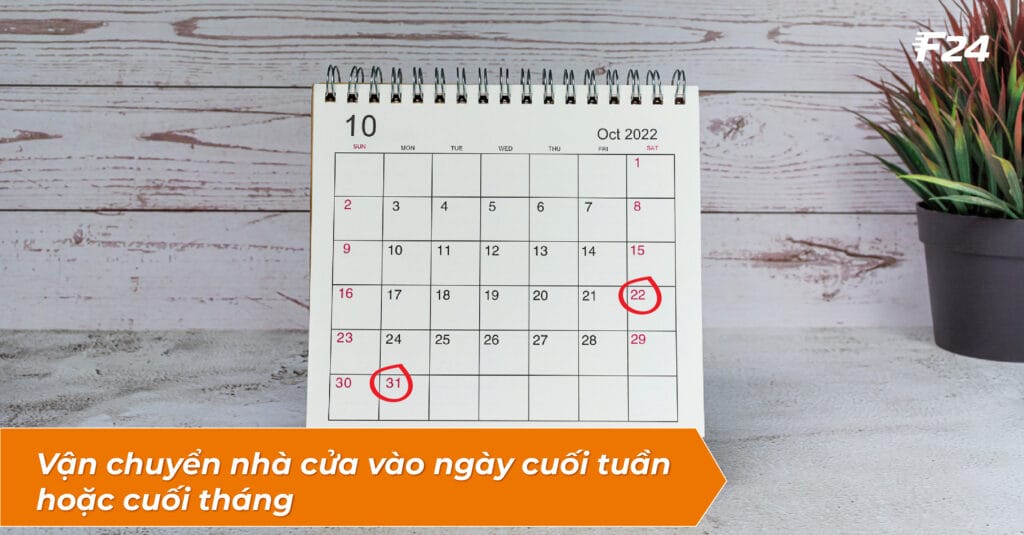 vận chuyển nh&agrave; cửa v&agrave;o cuối tuần