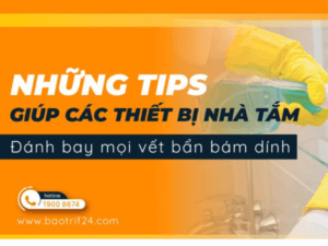 ve sinh thiet bi nha tam