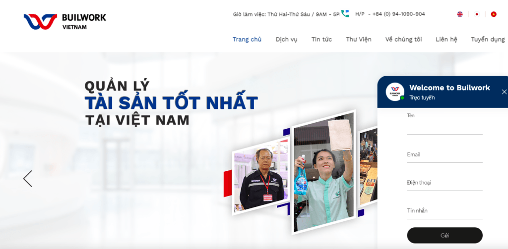 C&ocirc;ng ty TNHH Builwork Việt Nam