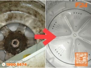 Dịch vụ vệ sinh máy giặt tại nhà uy tín