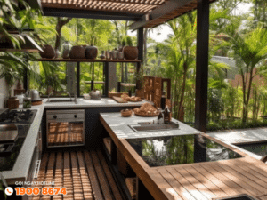 Sắp xếp nhà bếp