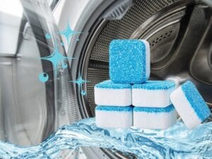 Hướng dẫn chi tiết cách sử dụng viên tẩy vệ sinh máy giặt