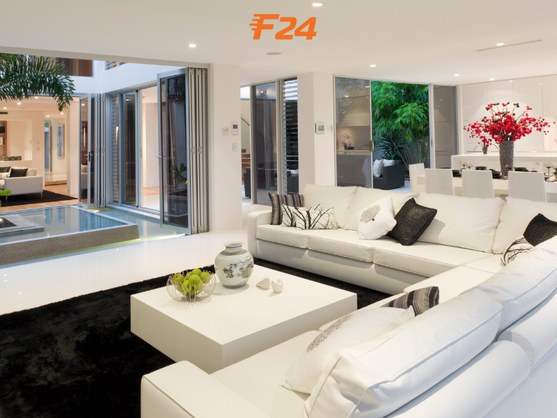 Nội thất phòng khách hiện đại