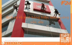 Cách vệ sinh bảng hiệu, biển quảng cáo