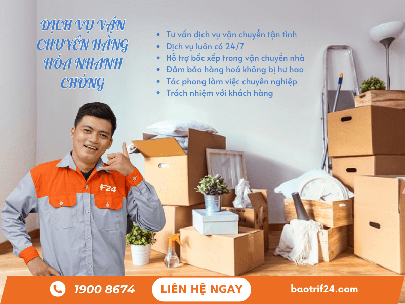 Dịch vụ vận chuyển h&agrave;ng h&oacute;a