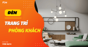 NHUNG LOAI DEN TRANG TRI PHONG KHACH