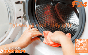 Tại sao vệ sinh máy giặt tại nhà