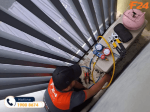 Dịch vụ bơm gas máy lạnh uy tín tại F24