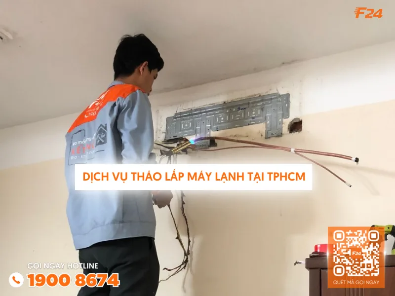 dịch vụ th&aacute;o lắp v&agrave; di dời m&aacute;y lạnh