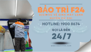 Vệ sinh máy lạnh huyện Củ Chi