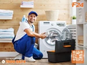 Dịch vụ sửa máy giặt quận 3 uy tín - F24